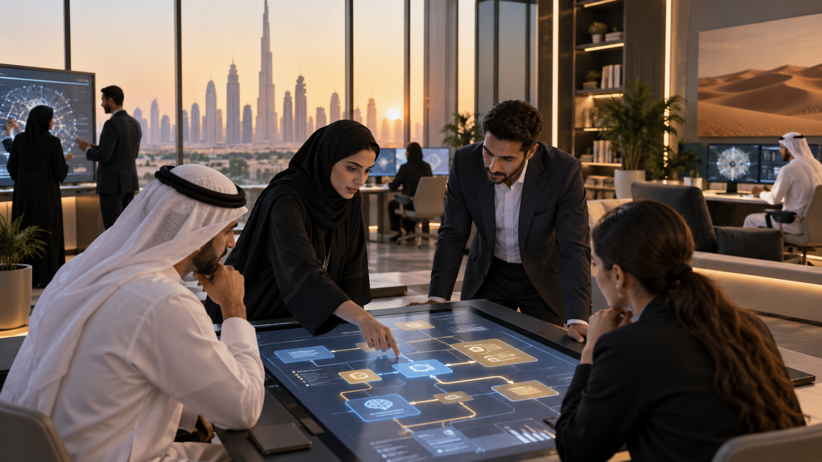 UAE professionals learning to design governed generative and agentic AI systems